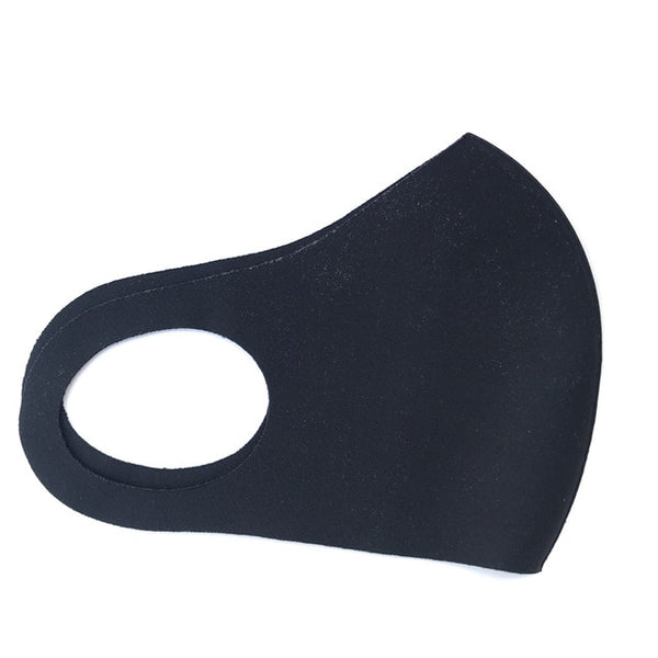 1Pcs Black Cotton Mouth Mask Anti Haze Dust Washable Reusable Layer Dustproof Mouth-muffle Winter Warm Mask