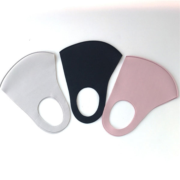 1Pcs Black Cotton Mouth Mask Anti Haze Dust Washable Reusable Layer Dustproof Mouth-muffle Winter Warm Mask