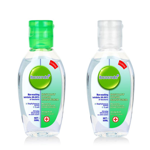 50ml Travel Portable Mini Hand Sanitizer Anti-Bacteria Moisturizing Fruit-Scente green or white color