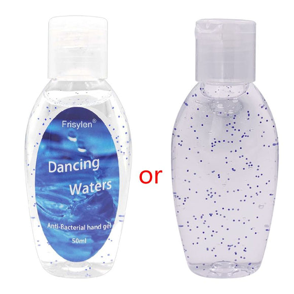 50-60ml Travel Portable Mini Hand Sanitizer Anti-Bacteria Moisturizing Fruit-Scented Disposable No Clean Waterless Clear Bottle